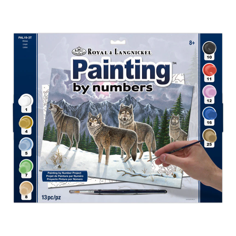 Painting Kits Painting by Numbers Wolves