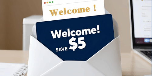 Image of newsletter savings $5 off $25
